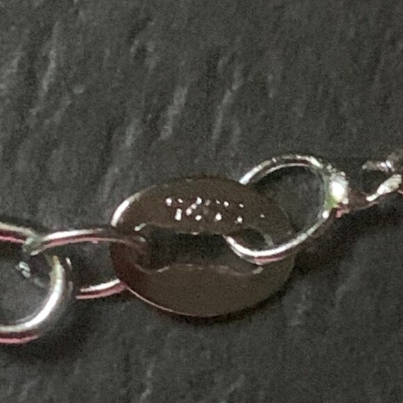 Sterling Silver Swarovski Crystal Chain & Earrings Set - Picture 7 of 8